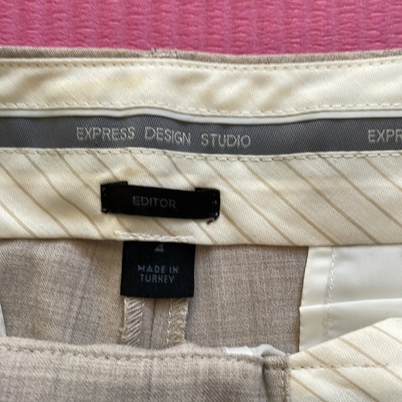 Never worn Express Editor slacks size 4 - Picture 3 of 6